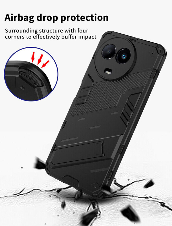 خرید قاب ضد ضربه استند دار گوشی Realme C67 5G مارک BIBERCAS خرید قاب ضد ضربه استند دار گوشی Realme C67 5G مارک BIBERCAS