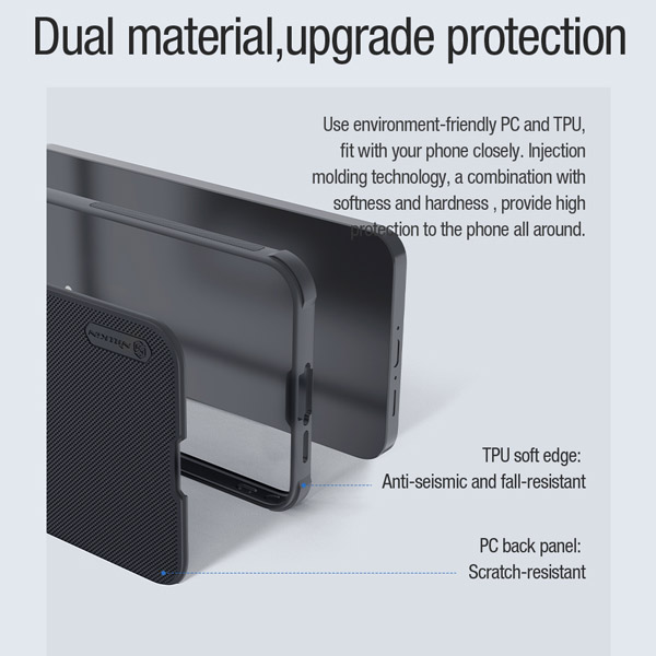خرید قاب ضد ضربه مگنتی نیلکین Samsung Galaxy A55 مدل Super Frosted Shield Pro Magnetic