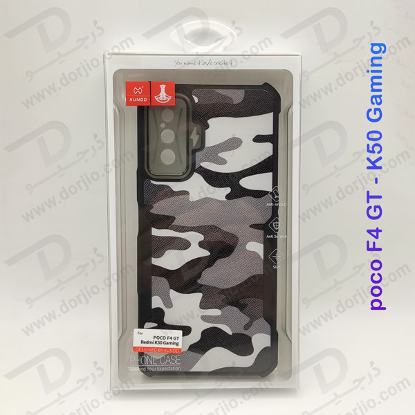 خرید قاب طرح چریکی Xiaomi Poco F4 GT مارک XUNDD سری Beatle Army