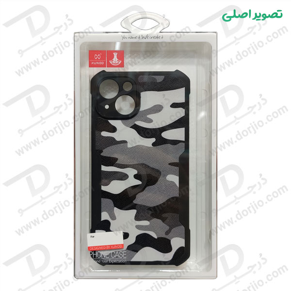خرید قاب طرح چریکی iPhone 14 Plus مارک XUNDD سری Beatle Army