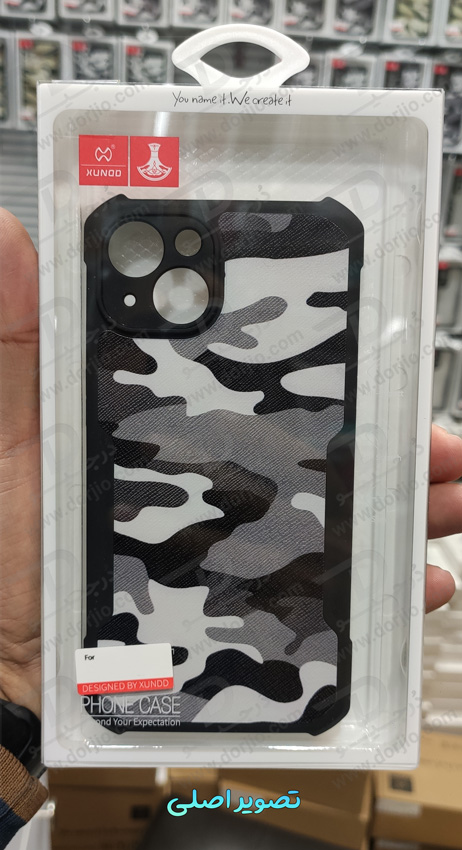 خرید قاب طرح چریکی iPhone 14 Plus مارک XUNDD سری Beatle Army