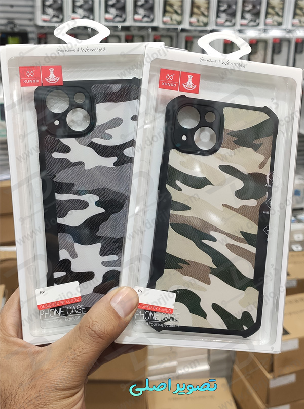 خرید قاب طرح چریکی iPhone 14 Plus مارک XUNDD سری Beatle Army