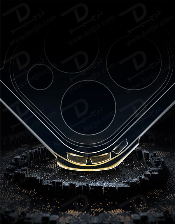 خرید قاب لوکس طلایی iPhone 14 Pro مارک XUNDD سری GOLD MOOOPAA