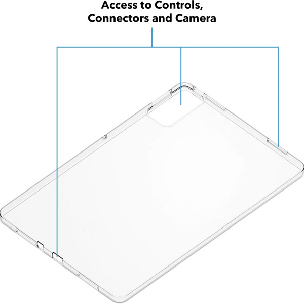 خرید قاب ژله ای شفاف تبلت Xiaomi Redmi Pad 10.61