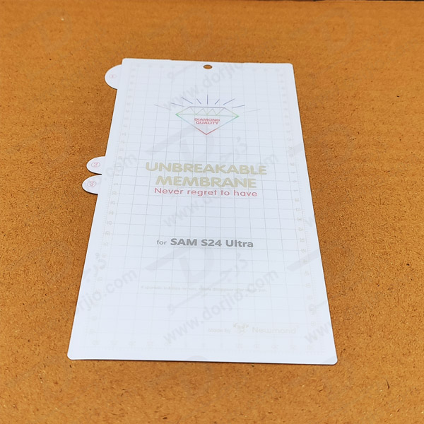 خرید نانو برچسب هیدوروژل شفاف صفحه نمایش Samsung Galaxy S24 Ultra مدل Unbreakable Hydrogel