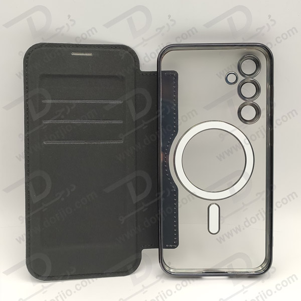 خرید کیف کلاسوری پشت شفاف مگ سیف محافظ لنز دار Samsung Galaxy S24 Plus خرید کیف کلاسوری پشت شفاف مگ سیف محافظ لنز دار Samsung Galaxy S24 Plus