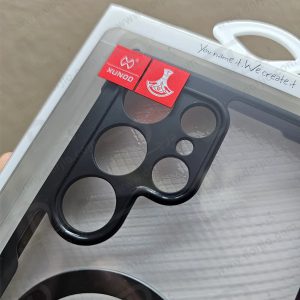 خرید گارد شفاف رینگ استند مگ سیف Samsung Galaxy S22 Ultra مارک XUNDD سری Beatle Magnetic Holder