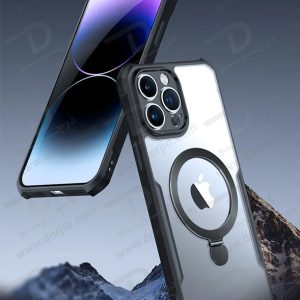 خرید گارد شفاف رینگ استند مگ سیف iPhone 13 Pro Max مارک XUNDD سری Beatle Magnetic Holder