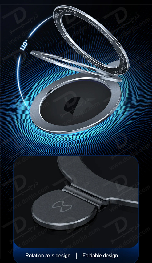 خرید گارد شفاف رینگ استند مگ سیف iPhone 14 Pro Max مارک XUNDD سری Beatle Magnetic Holder