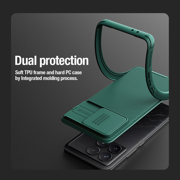 خرید گارد ضد ضربه مغناطیسی نیلکین Xiaomi Redmi K70 Pro مدل Camshield Pro Magnetic