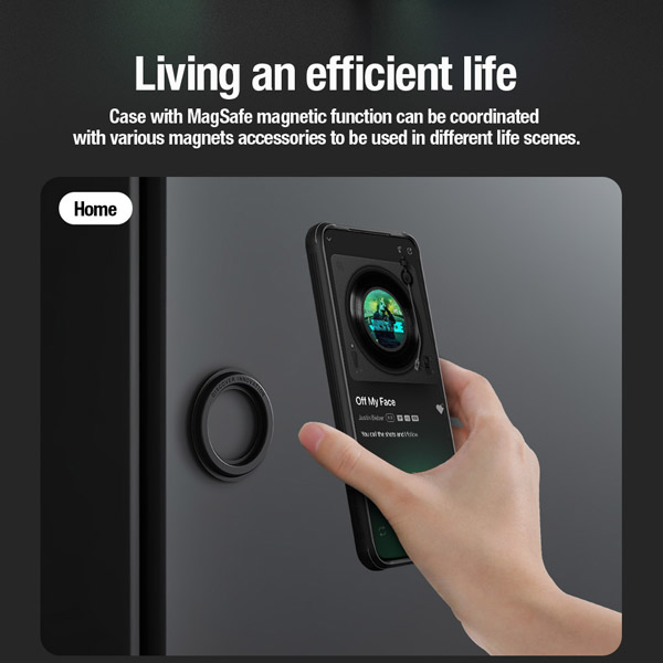 خرید گارد ضد ضربه مغناطیسی نیلکین Xiaomi Redmi K70 مدل Camshield Pro Magnetic