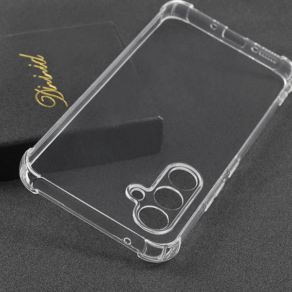 خرید گارد ژله ای شفاف ایربگ دار با محافظ دوربین Samsung Galaxy M55 خرید گارد ژله ای شفاف ایربگ دار با محافظ دوربین Samsung Galaxy M55