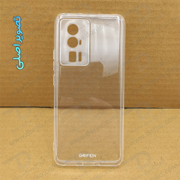 خرید گارد ژله ای شفاف با محافظ دوربین Xiaomi Poco F5 Pro مارک Grifein