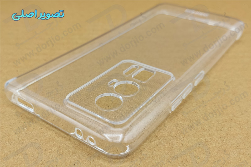 خرید گارد ژله ای شفاف با محافظ دوربین Xiaomi Poco F5 Pro مارک Grifein