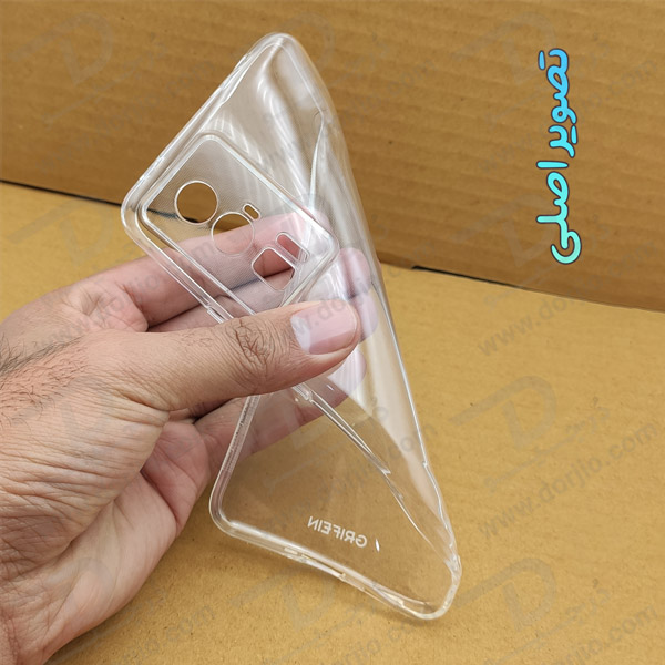 خرید گارد ژله ای شفاف با محافظ دوربین Xiaomi Poco F5 Pro مارک Grifein