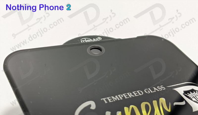 خرید گلس شیشه ای Super-D گوشی Nothing Phone 2A مارک Mietubl