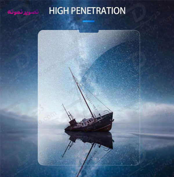 خرید گلس شیشه ای شفاف تبلت iPad Air 2022 مدل AXE Series HD مارک XUNDD