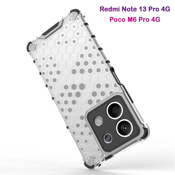 گارد ضد ضربه هیبریدی Xiaomi Redmi Note 13 Pro 4G مدل Honeycomb گارد ضد ضربه هیبریدی Xiaomi Redmi Note 13 Pro 4G مدل Honeycomb