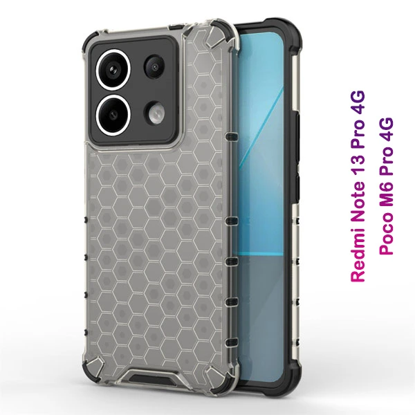 گارد ضد ضربه هیبریدی Xiaomi Redmi Note 13 Pro 4G مدل Honeycomb
