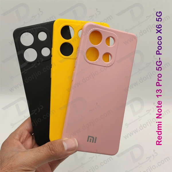 خرید قاب سیلیکونی با پوشش دوربین Xiaomi Poco X6 5G