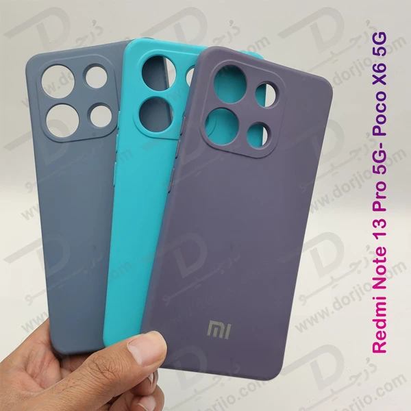 خرید قاب سیلیکونی با پوشش دوربین Xiaomi Poco X6 5G