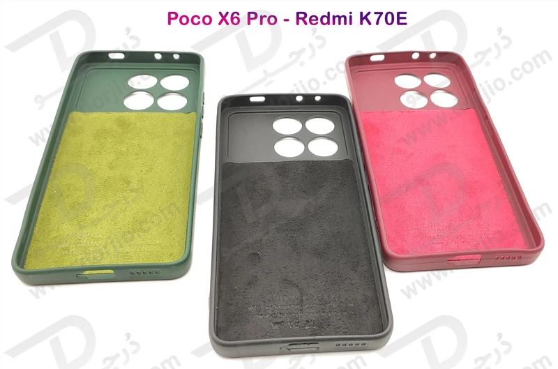 خرید قاب سیلیکونی با پوشش دوربین Xiaomi Poco X6 Pro