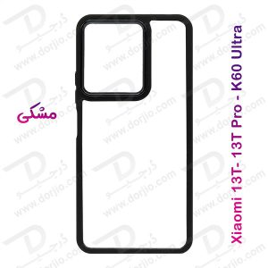 خرید قاب شفاف فریم ژله ای رنگی Xiaomi Redmi K60 Ultra