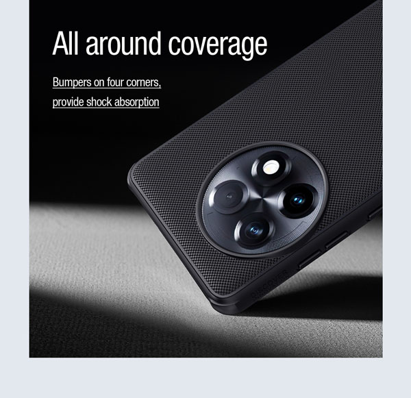 خرید قاب ضد ضربه مغناطیسی نیلکین OnePlus 12R مدل Super Frosted Shield Pro Magnetic