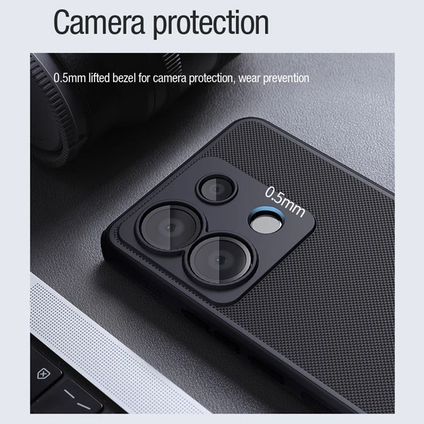 خرید قاب ضد ضربه مغناطیسی نیلکین Xiaomi Poco X6 5G مدل Super Frosted Shield Pro Magnetic