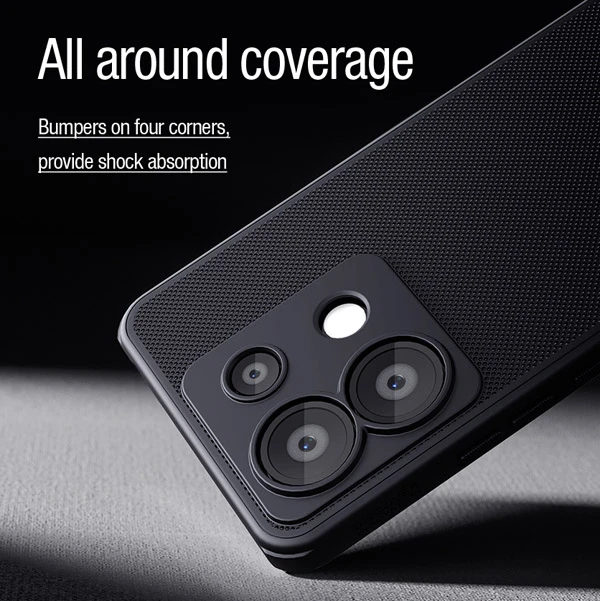 خرید قاب ضد ضربه مغناطیسی نیلکین Xiaomi Poco X6 5G مدل Super Frosted Shield Pro Magnetic