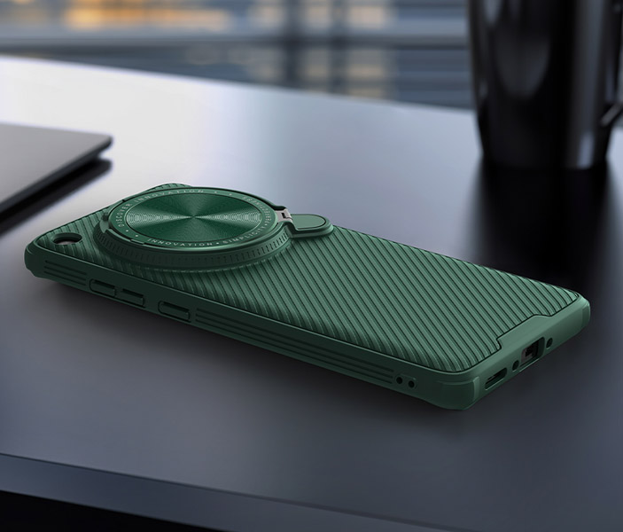 خرید قاب ضد ضربه مگنتی کمرا استند نیلکین Oppo Find X7 مدل Camshield Prop Magnetic