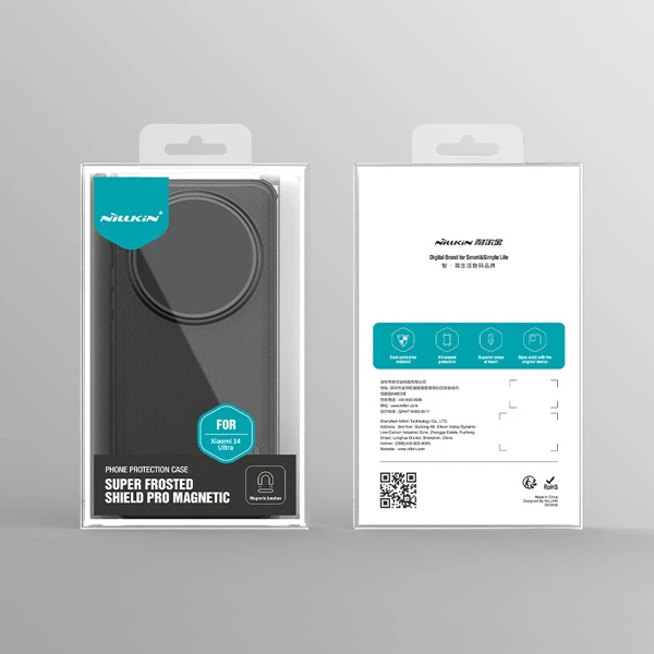 خرید قاب ضد ضربه نیلکین Xiaomi 14 Ultra مدل Super Frosted Shield Pro