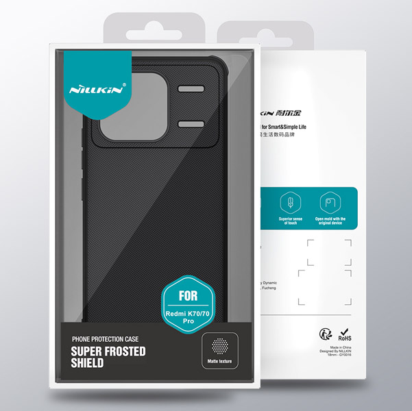 خرید قاب ضد ضربه نیلکین Xiaomi Redmi K70 Pro مدل Super Frosted Shield Pro