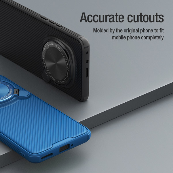 خرید قاب ضد ضربه کمرا استند نیلکین Honor Magic 6 مدل Camshield Prop