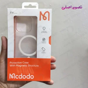خرید قاب نیمه شفاف مگ سیف iPhone 15 Pro Max مارک اصلی Mcdodo