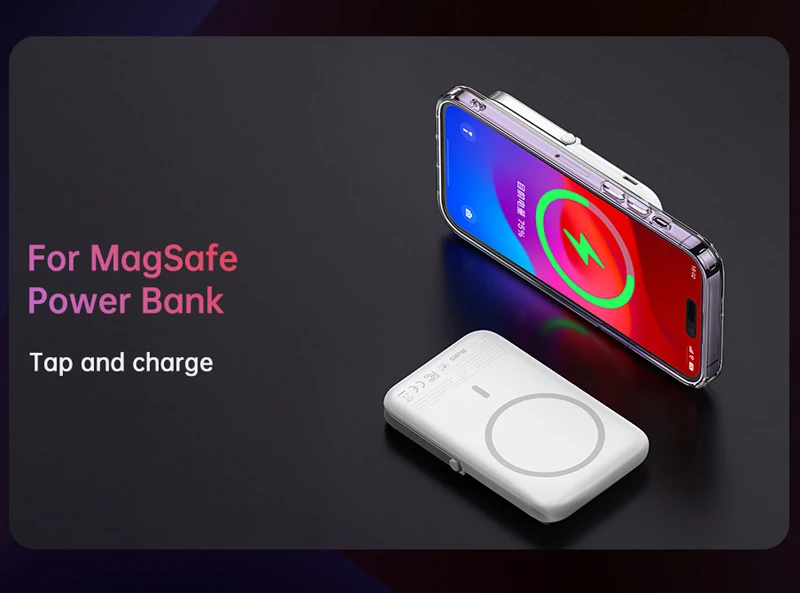 خرید قاب نیمه شفاف مگ سیف iPhone 15 Pro Max مارک اصلی Mcdodo