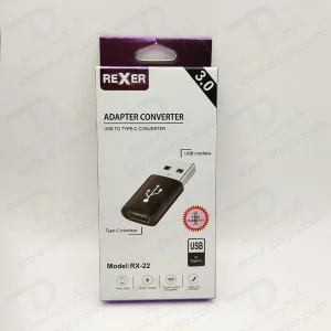 خرید مبدل تبدیل USB 3.0 به Type-C 3.0 مارک Rexer RX-22