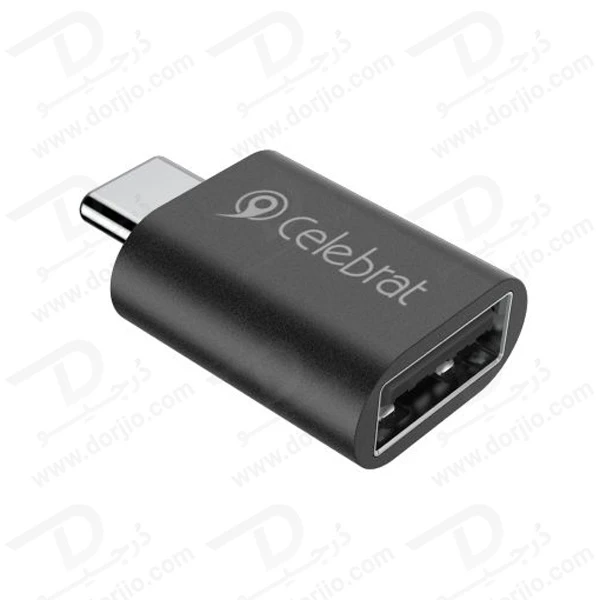 خرید مبدل OTG از Type-C 3.0 به USB 3.0 مارک Celebrat CA-04