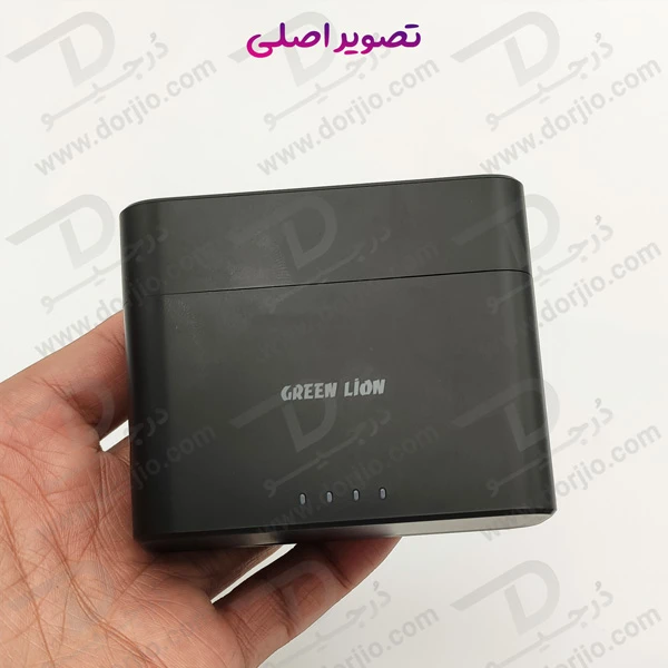 خرید میکروفن بلاگری دو تایی 360 درجه گرین لاین - Green Lion 2 in 1 360 Microphone USB-C Lightning