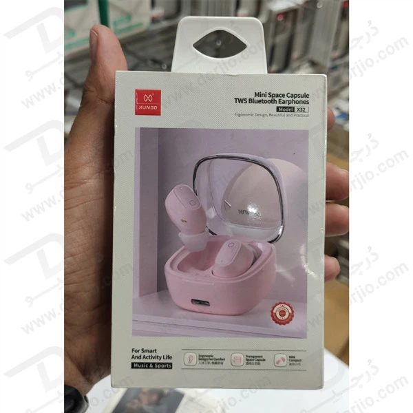 خرید هندزفری کپسولی بلوتوثی مارک XUNDD X32