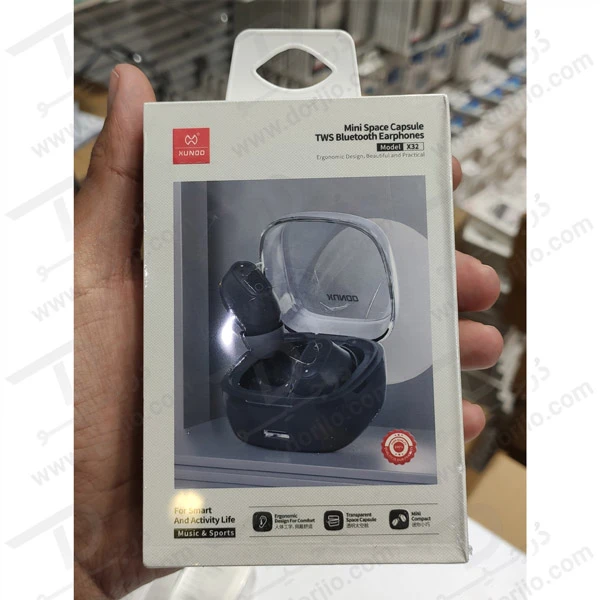خرید هندزفری کپسولی بلوتوثی مارک XUNDD X32