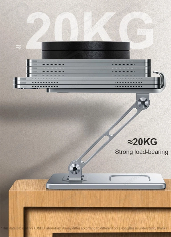 خرید هولدر فلزی تاشو رومیزی گوشی و تبلت مارک XUNDD مدل XDHO-027