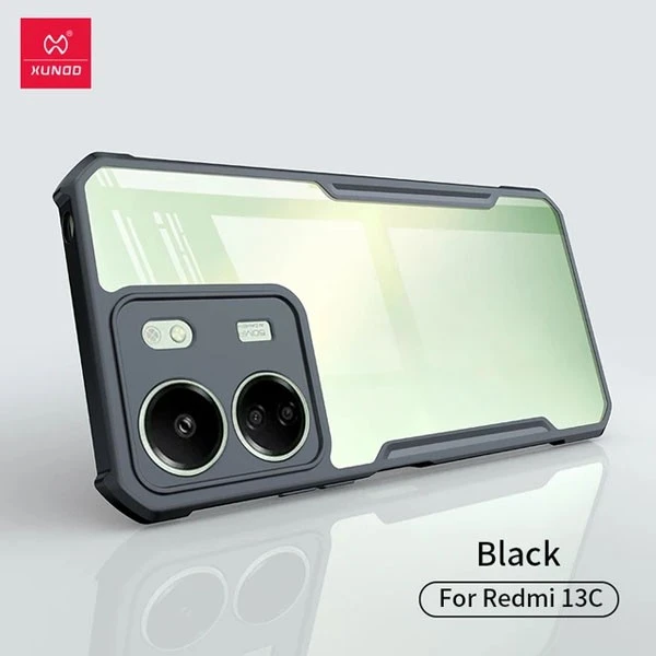 خرید کریستال شیلد شفاف گوشی Xiaomi Poco C65 مارک XUNDD سری Beatle