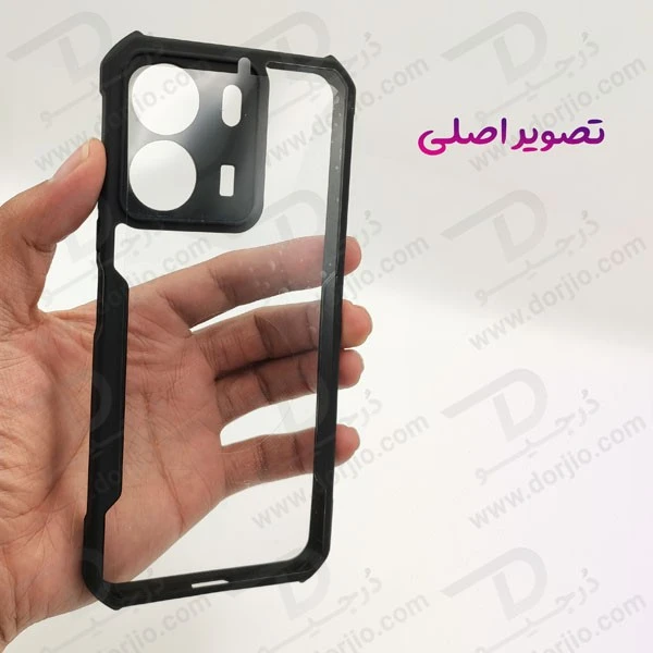 خرید کریستال شیلد شفاف گوشی Xiaomi Poco C65 مارک XUNDD سری Beatle