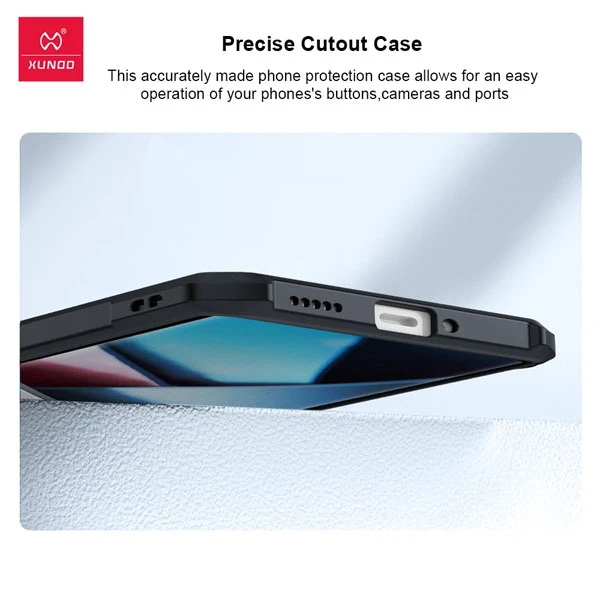 خرید کریستال شیلد شفاف گوشی Xiaomi Redmi Note 13 5G مارک XUNDD سری Beatle