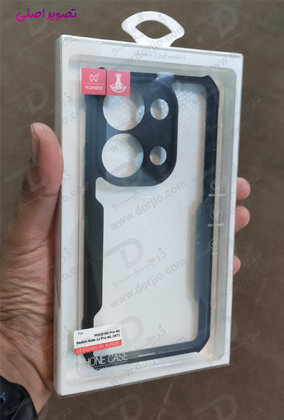 خرید کریستال شیلد شفاف گوشی Xiaomi Redmi Note 13 Pro 4G مارک XUNDD سری Beatle