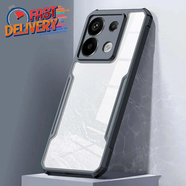 خرید کریستال شیلد شفاف گوشی Xiaomi Redmi Note 13 Pro 5G مارک XUNDD سری Beatle