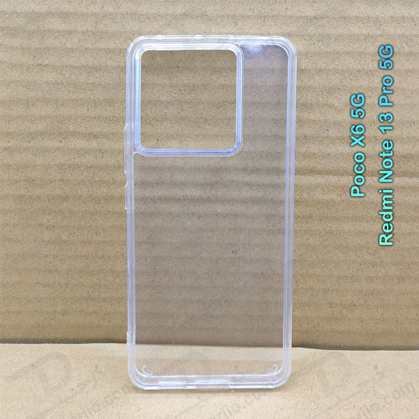 خرید کریستال کاور تمام شفاف Xiaomi Poco X6 5G