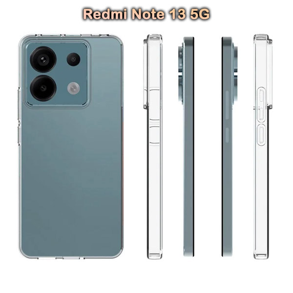 خرید کریستال کاور تمام شفاف Xiaomi Redmi Note 13 5G