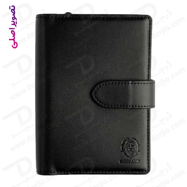 خرید کیف پاسپورت پول و کارت گرین لاین - Green Lion Passport Pouch